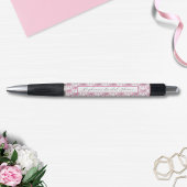 Ze bindt de knoop roze strik Vrijgezellenfeest Pen