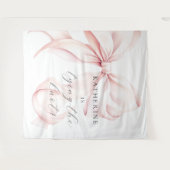 Ze bindt de Knoop Vrijgezellenfeest achtergrond Wandkleed (Voorkant (horizontaal))