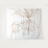 Ze bindt de Knoop Vrijgezellenfeest achtergrond Wandkleed (Voorkant (horizontaal))