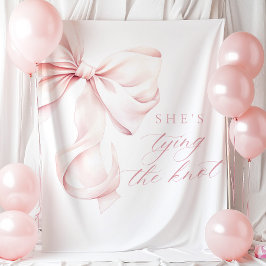 Ze bindt de Knoop Vrijgezellenfeest achtergrond Wandkleed