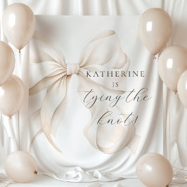 Ze bindt de Knoop Vrijgezellenfeest achtergrond Wandkleed