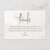 Ze bindt de knoop Vrijgezellenfeest bedankje Informatiekaartje (Voorkant)