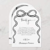 Ze bindt de knoop Vrijgezellenfeest foto Kaart (Voorkant / Achterkant)