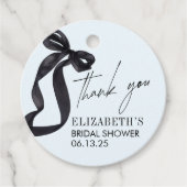 Ze bindt de knoop Vrijgezellenfeest partij gunst Bedankjes Labels (Voorkant)