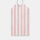 Ze bindt de knoop Vrijgezellenfeest partij gunst Cadeaulabel (Achterkant)