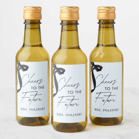 Ze bindt de knoop Vrijgezellenfeest partij gunst Wijn Etiket (Flessen)