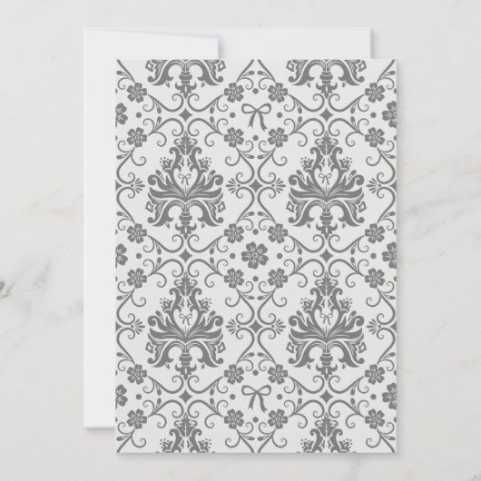 Ze bindt de knoop wit boog Vrijgezellenfeest Kaart (Achterkant)