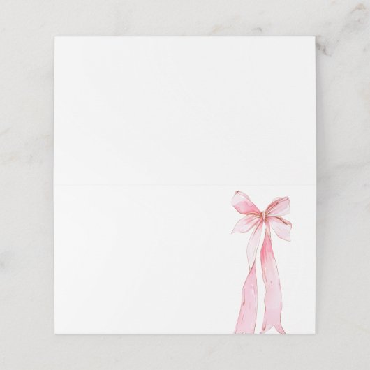 Ze bindt de knooptafel plaatskaartje (Buitenkant ongevouwen)