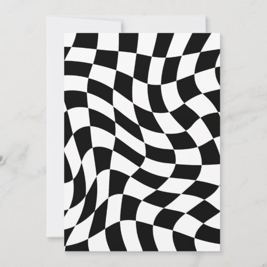 Ze bindt haar twintigers strik 30e verjaardag kaart (Achterkant)