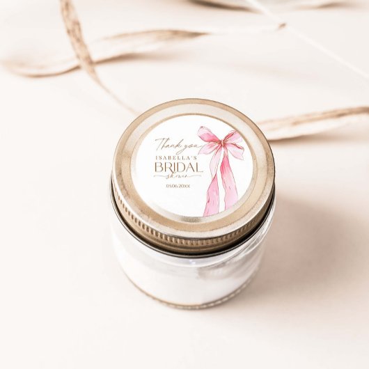 Ze bindt het knoop Vrijgezellenfeest Ronde Sticker