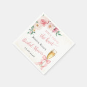 ZE BINDT HET KNOOP VRIJGEZELLENFEEST SERVET (Hoek)