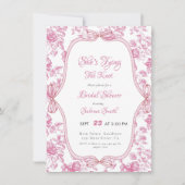 Ze bindt het knoop Vrijgezellenfeest vast Kaart (Voorkant)