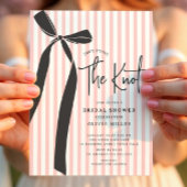 Ze bindt het knoop Vrijgezellenfeest vast Kaart