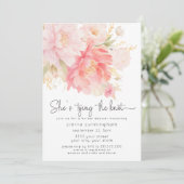 Ze bindt het knoopbloemige Vrijgezellenfeest Kaart (Staand voorkant)