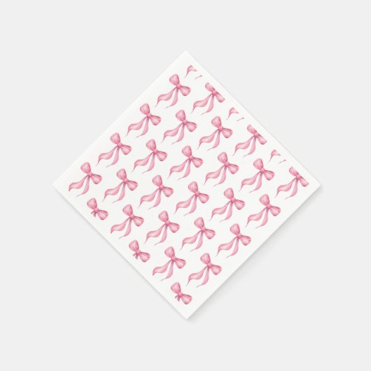 Ze bindt het Knot Bow Pattern Vrijgezellenfeest va Servet (Hoek)