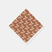 Ze bindt het Knot Bow Pattern Vrijgezellenfeest va Servet (Hoek)