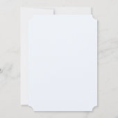 Ze bindt het Knot Hand Drawn Bow Vrijgezellenfeest Kaart (Achterkant)