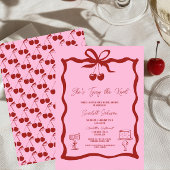 Ze bindt het rode Vrijgezellenfeest van de Knoopbo Kaart