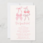 Ze bindt het Vrijgezellenfeest van de Knoopkokette Kaart (Voorkant)