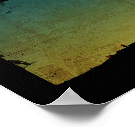 Ze blaast mijn versterker poster (Hoek)