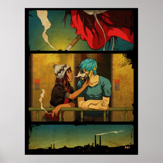 Ze blaast mijn versterker poster (Voorkant)