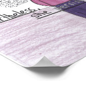 Ze bleef 11x14 (ageïsme) poster (Hoek)