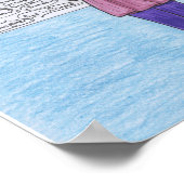 Ze bleef 11x14 (lesbisch) poster (Hoek)