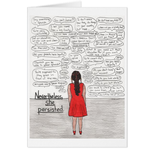 Ze bleef hangen (Latina) (Voorkant)