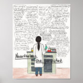 Ze bleef hangen (STEM) Poster (Voorkant)