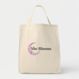 Ze Bloeit Bloemige Inspiratie Tote Tas