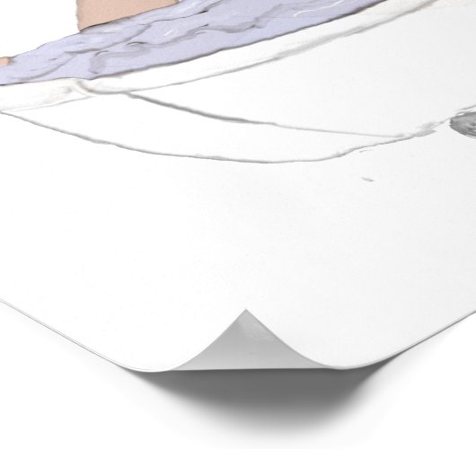 Ze bracht elke minuut door poster (Hoek)