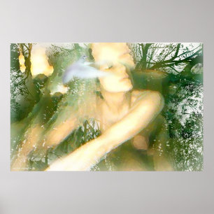 Ze brengt vrede door Gregory Gallo Poster