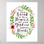 Ze broekten brood in hun Homescherm Poster (Voorkant)