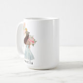 Ze dacht dat ze een donkere huidsmeisje kon Afstud Koffiemok (Voorkant links)