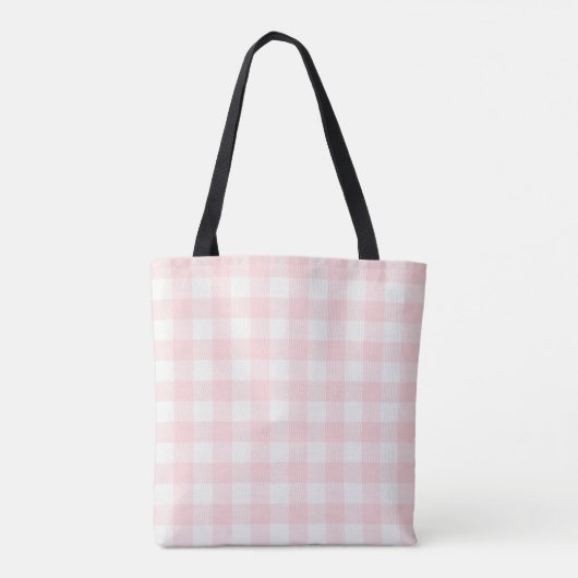 Ze dacht dat ze Gingham kon laten schilderen. Tote Bag (Achterkant)