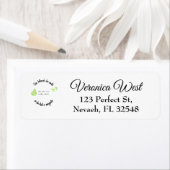 Ze dacht dat ze het kon, dus ze had een Margarita Etiket (Insitu)