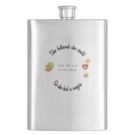 Ze dacht dat ze het kon, dus ze had een Sangria Flacon