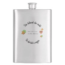 Ze dacht dat ze het kon, dus ze had een Sangria