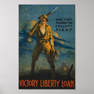 Ze dachten dat we niet konden vechten poster