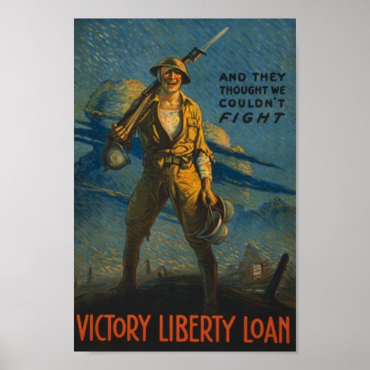 Ze dachten dat we niet konden vechten poster (Voorkant)