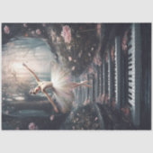 Ze danst voor de bomen tissuepapier (Voorkant)