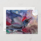 Ze danste door het licht van de maan briefkaart (Voorkant / Achterkant)