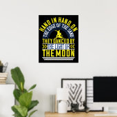 Ze dansten bij het licht van de maan poster (Thuiskantoor)