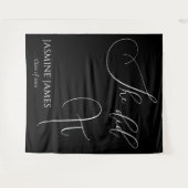 Ze deed het afstudeerfeest achtergrond wandkleed (Voorkant (horizontaal))