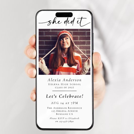 Ze deed het afstudeerfeest Digital Eviet Kaart