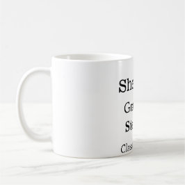 Ze deed het afstuderen naamklasse van 20XX tekst t Koffiemok