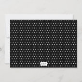 Ze deed het Foto Afstuderen kondiging Aankondiging (Achterkant)