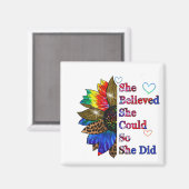 ze deed het magneet (Voorkant / Achterkant)