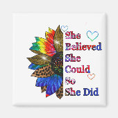 ze deed het magneet (Voorkant)