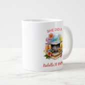 Ze deed het met de naam Afstuderen Grote Koffiekop (Voorkant rechts)